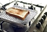 IBILI Clasica Foldable Tin Plate Bread Toaster 20x20 cm Silver view 2