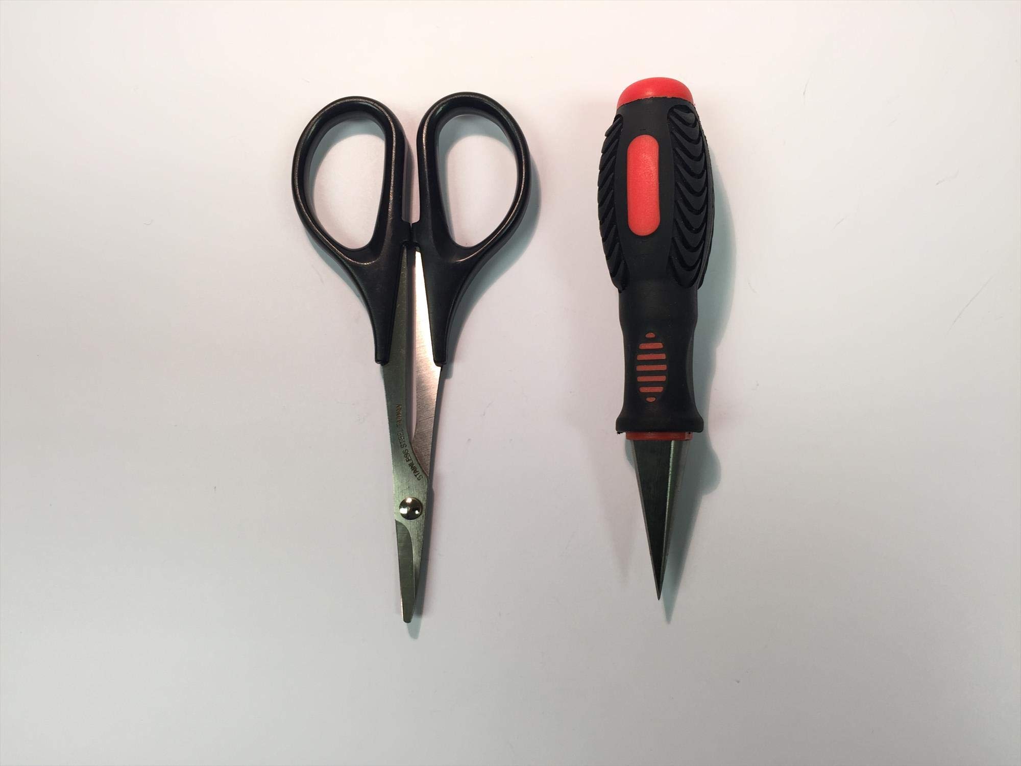Curved Lexan Bodyshell scissors and Conical Body Reamer for RC car. truck etc