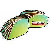 iLikeo PRO+ Polycarbonate Polarized Replacement Lenses for Smith Parallel Max Sunglasses - Flare Gold