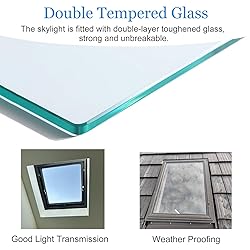 Roof Hatch Roof Skylight with Reinforced
