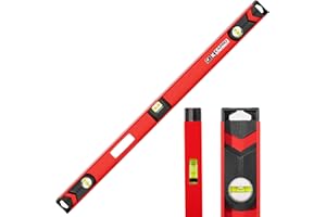 Kapro - 150-80 Semi-Professional I-Beam with Plumb Site Level - Features Horizontal Vial and Dual-View Plumb Site - Aluminum - 36 Inch