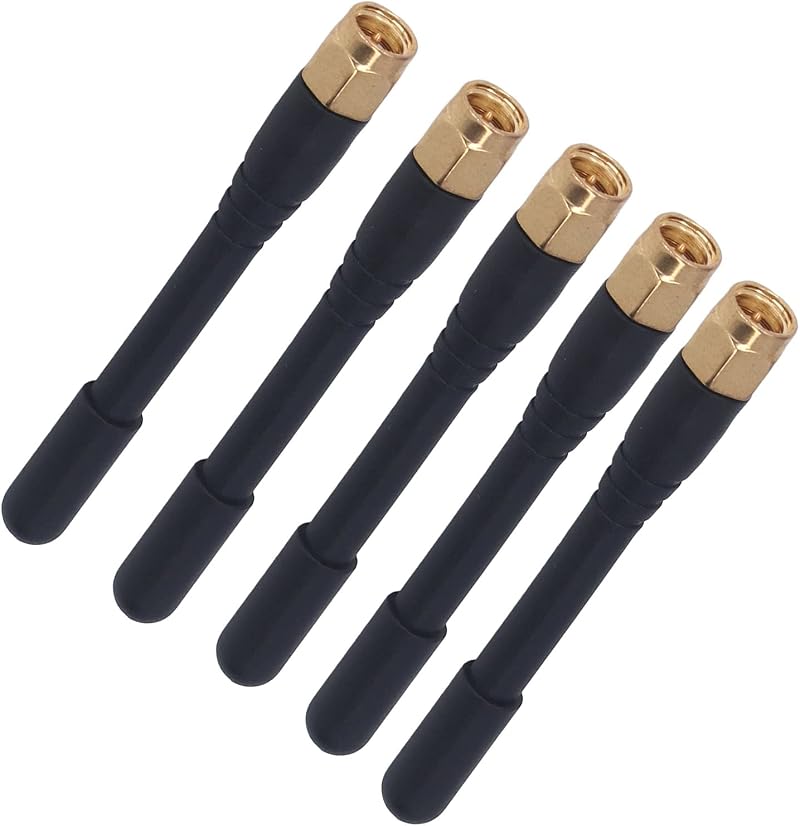 Pasamer 2400-2500MHz 423-443MHz Dual Frequency Signal Antenna 3dBi SMA Male