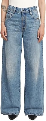 Women's Skater High Loose Jeans, Blue, 29 W/34 L