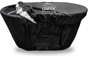 COSFUN 100 Gallon Insulated Oval Stock Tank Cover,Oval Ice Bath Insulation Cover with Superior Cold Snap Foil Layer,Full Cover,Keep Your Stock Tank Optimal Temperature(Cover Only,Black)