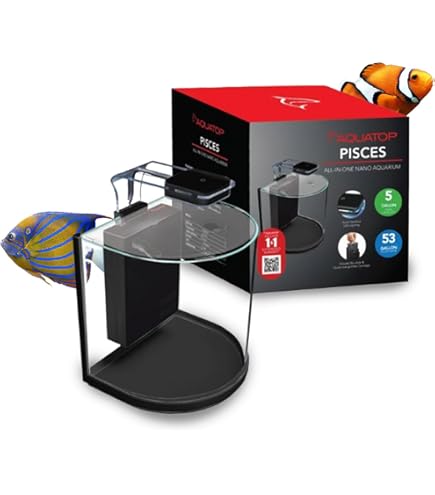 Amazon.com: Aquatop Pisces 5 Gallon