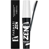 Farmasi Zen Extension Lash Mascara, Volumizing, Lengthening, Blackest | Silicone Brush, Defining Effect, Separated Look, Lightweight Feel, Clump-Free Wear, Cruelty-Free, Paraben-Free, Smudge-Proof