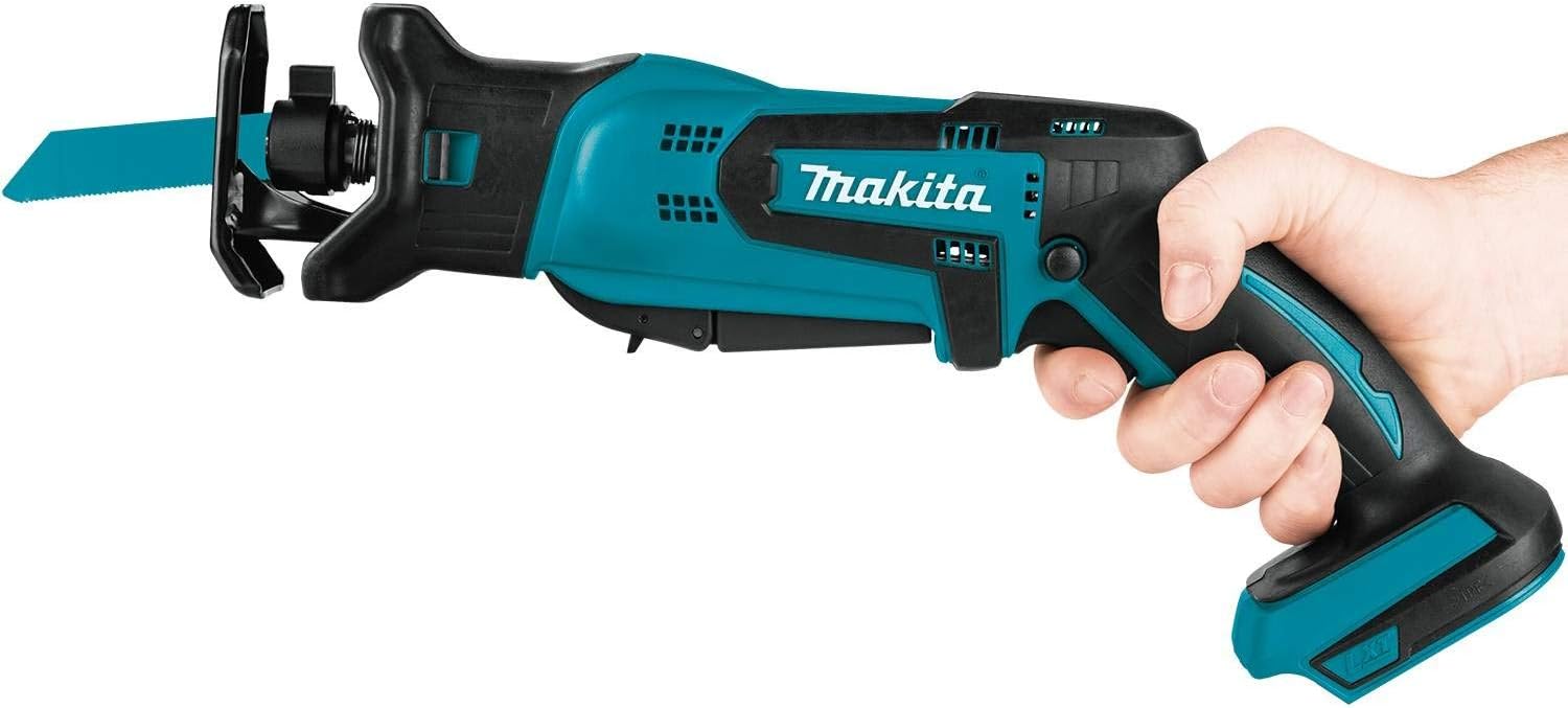 Makita XRJ01Z 18-Volt LXT Lithium-Ion Cordless Compact Reciprocating Saw (Tool Only, No Battery), Bare Tool - - 