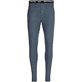 Hot Chillys Men's Clima-Tek Base Layer Bottoms | Breathable Moisture-Wicking Quick-Drying Relaxed Fit Thermal Underwear