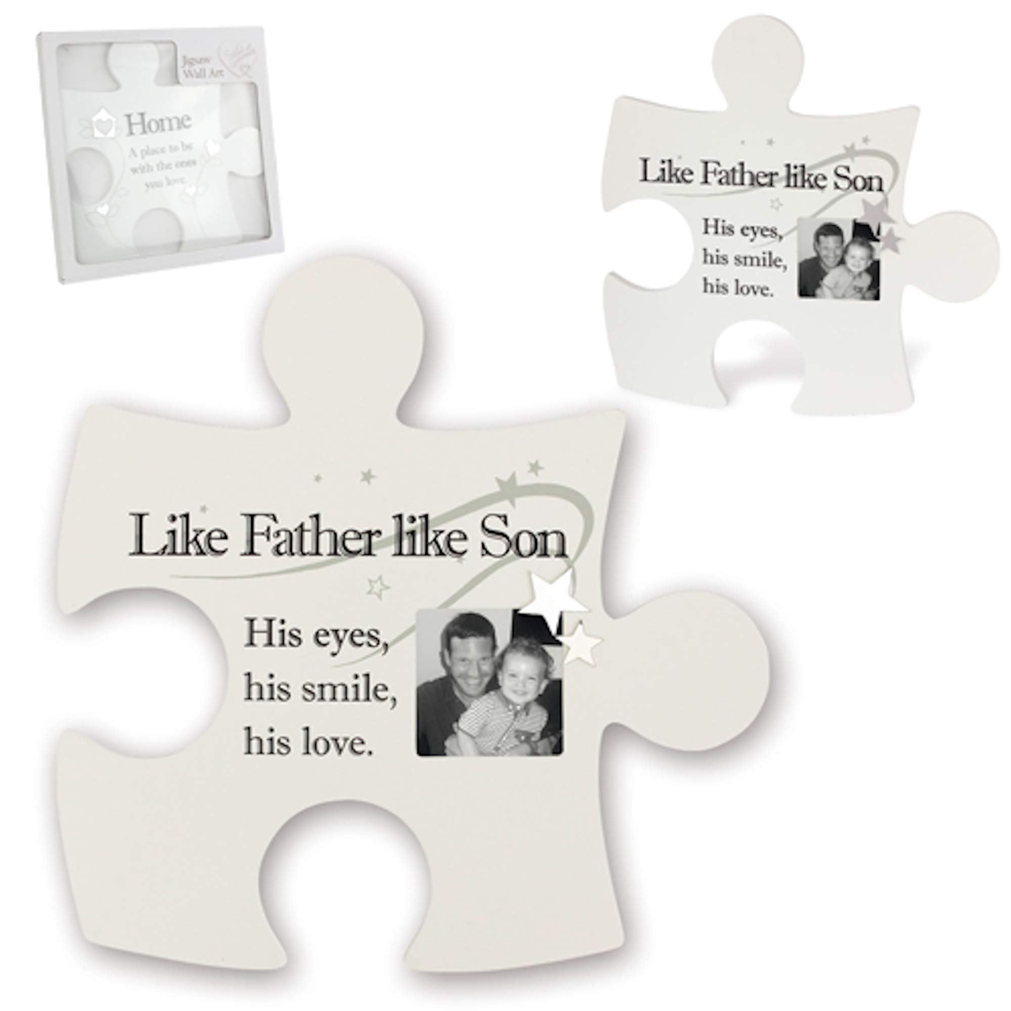 Arora Said with Sentiment 7510 Wall Puzzle Father as Son Multi-Coloured One Size