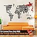 Scratch Off World Map Poster with US State | Deluxe Detailed Tracker Edition For Past & Future Trips Includes Picks, Eraser, Magnifier TRIPLE BONUS Best Gift For Travelers
