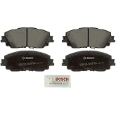 BOSCH BC2076 QuietCast Premium Ceramic Disc Brake Pad Set - Front | Compatible with Select Lexus ES250, ES300h, ES350, UX200, UX250h; Toyota Avalon, C-HR, Camry, RAV4, Venza