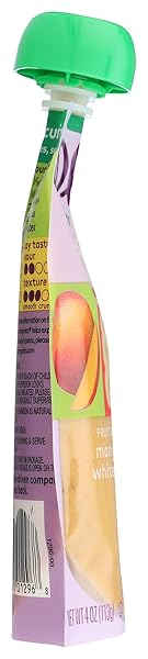 PLUM ORGANICS ORGANIC MIGHTY MANGO BANANA BEAN SUNBUTTER CHIA, 4 OZ