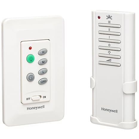 Honeywell 40015 01 Combo Wall Handheld Universal Remote Control