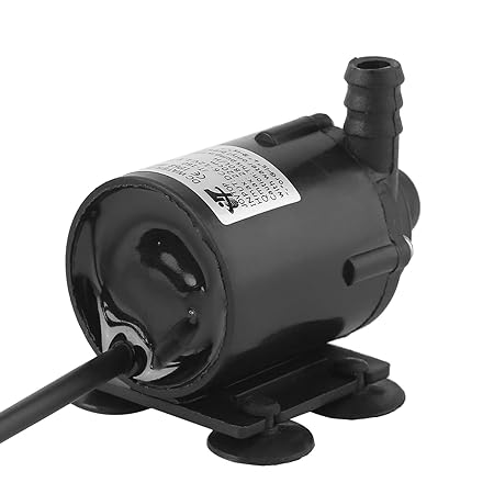 ICOCO DC 6 - 12 V 1.5 - 4 W Mini Bomba de agua - Bomba sumergible ...