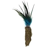 GoCat Da Fur Thing Cat Toy, Rabbit Fur and Feather Toy Stuffed with Catnip