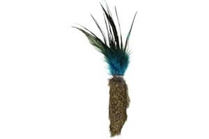 GoCat Da Fur Thing Cat Toy, Rabbit Fur and Feather Toy Stuffed with Catnip
