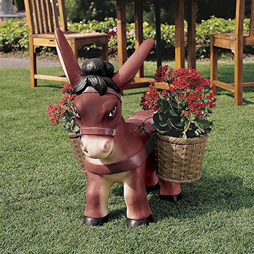 Design Toscano Pancho the Burro Planter Sculpture