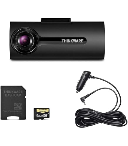 THINKWARE F200 PRO Dash Cam Bundle with Rear Cam, 32GB Micro SD