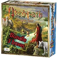 HEROPATH - Dragon Roar Board Game Bundle | Fantasy & Resource Management Tabletop Game | 1-6 Players with expansions | A Unique Strategic Adventure by Unique Board Games