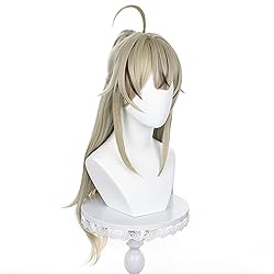 maysuwell Anime Cosplay Wigs Long Brown Straight