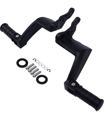 Amazon.com: TCT-MOTORPARTS Passenger Pegs Pedal Footpegs Rests