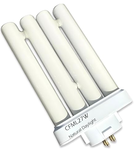 Technical Precision FML27EX-N Replacement Bulb – 27 Watt Warm White Fluorescent Lamp With GX10Q-4 Pin Base - View #2
