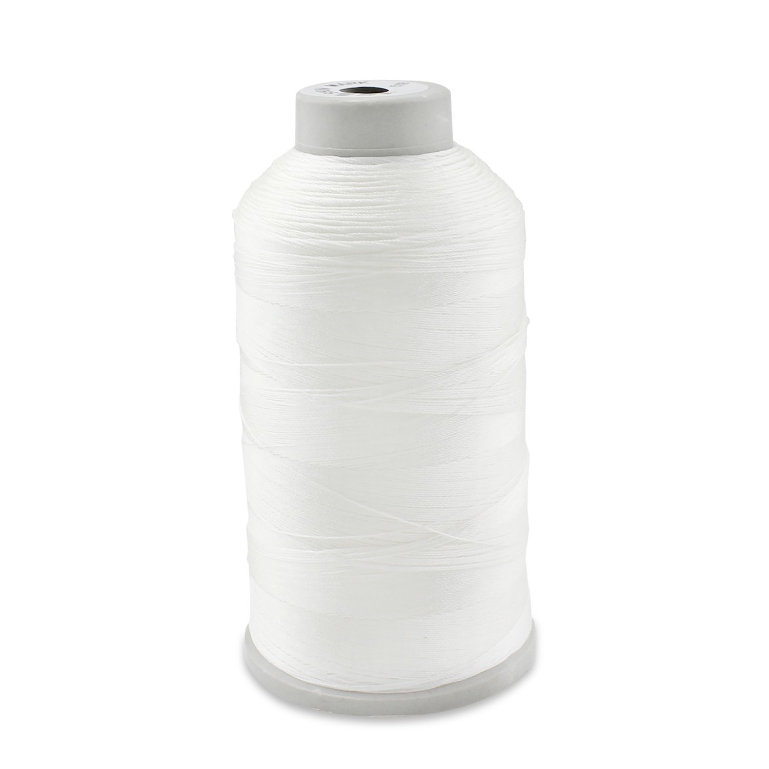 Wheatefull Tight Strong Bonded Nylon Sewing Thread for Outdoors, Leather Seats, Bags, Shoes, Canvas, Tapestry and Sewing Machine Hand Stitching,White