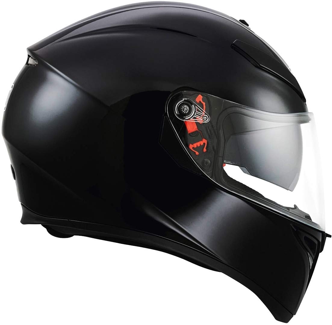 AGV Motorradhelm K3 SV E2205 Solid, Black, Größe ML AGV Helmets