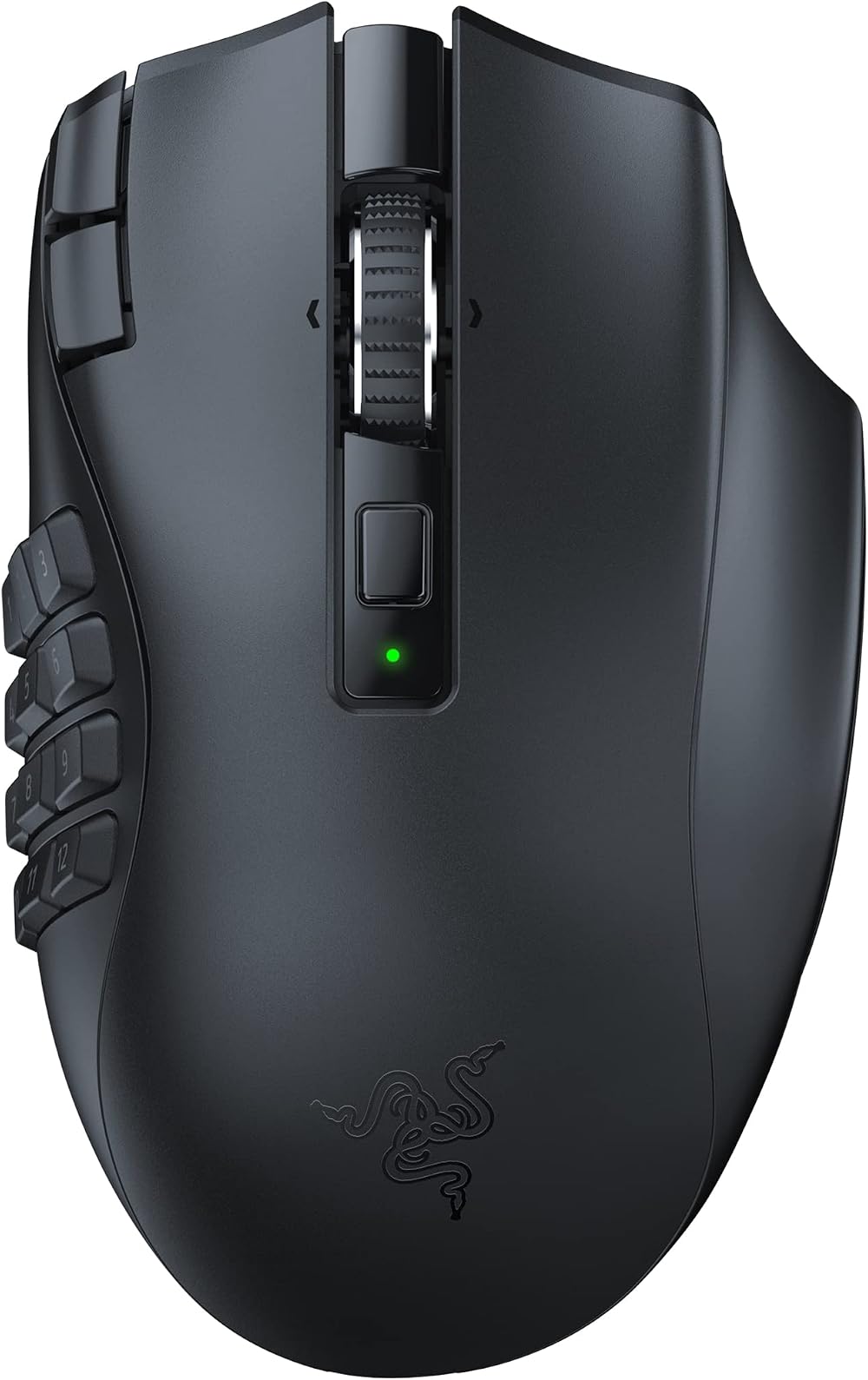 Razer Naga V2 HyperSpeed Wireless MMO Gaming Mouse 19 Buttons 250H Battery