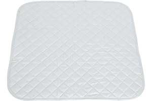 HOOWIFFY Foldable Portable Cotton Ironing Mat 59x55cm Heat Resistant Non Slip Table Top Pad for Home Use