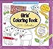 Paper Craft 2016 Girls 16 Month Coloring Book Calendar with Over 100 Stickers Included
