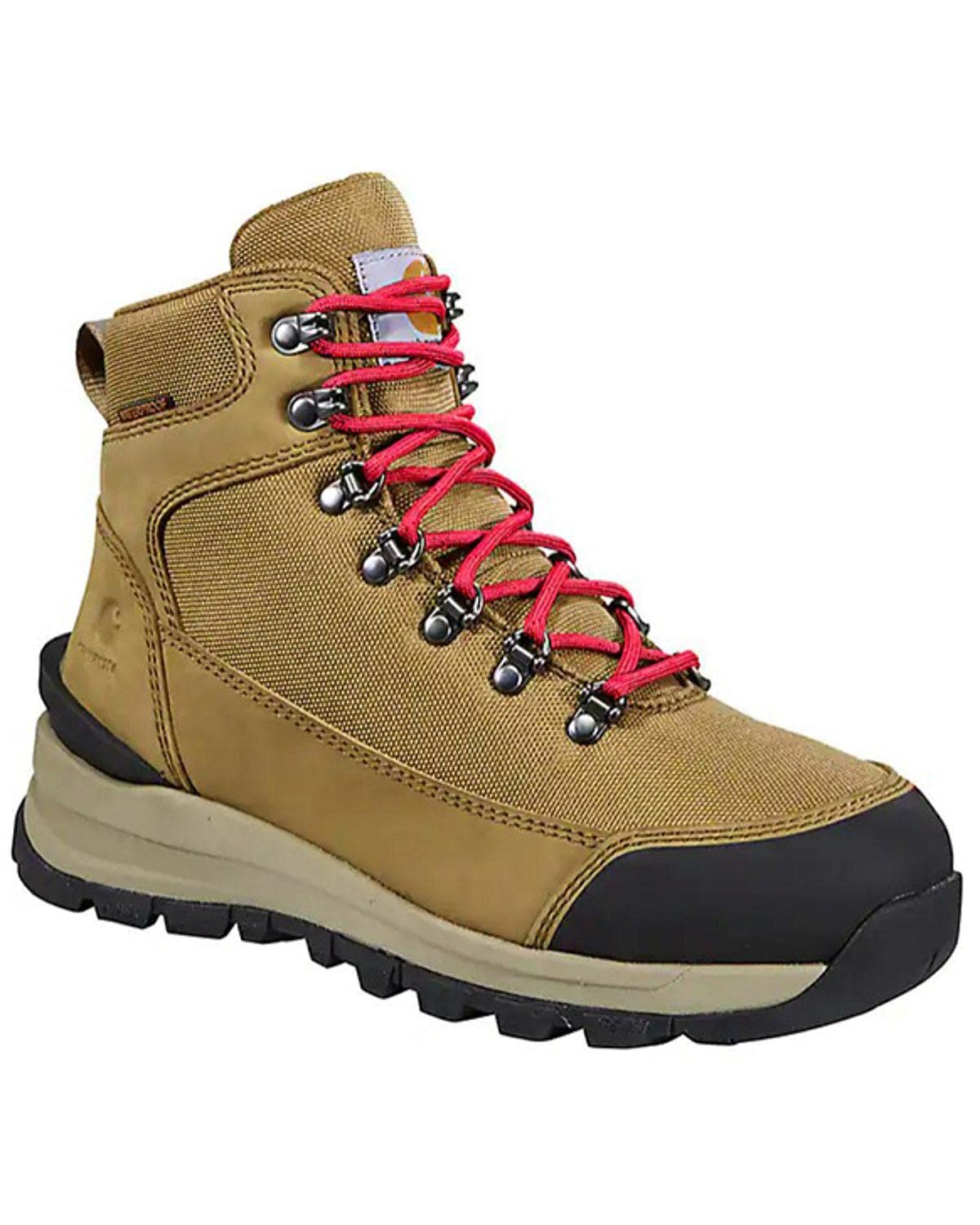 Carhartt Women's Gilmore WP 6" Soft Toe Hiking Boot, Tan, 8 Image