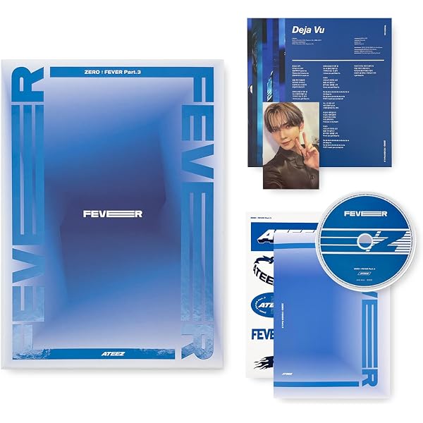 Amazon.com: ATEEZ Zero : Fever Part.2 [A ver.] (6th Mini Album
