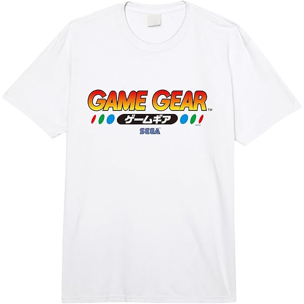 Amazon.com: SEGA Game Gear Logo (Japanese) Video Game T-Shirt