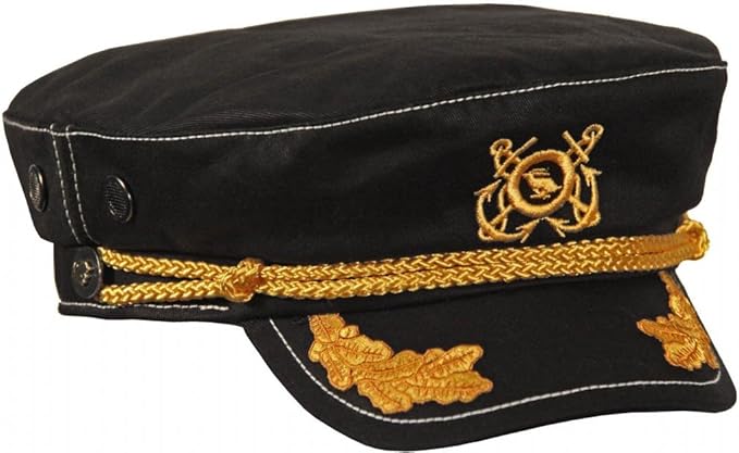 greek captains cap