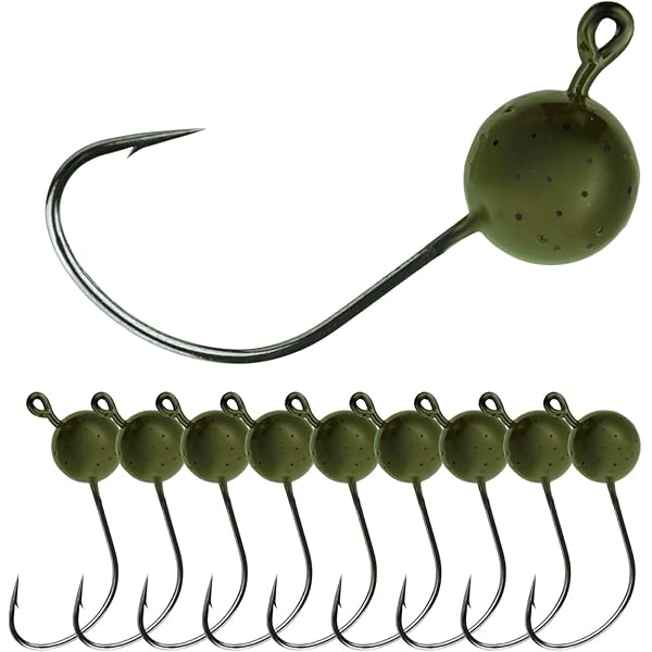 thumbnail image 2 of Reaction Tackle Tungsten Football/Swing Jig Heads - 3-Pack For Bass Fishing, Various Weights 2 of 14