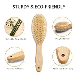 Dog Brush Cat Brush, Double Sided Bristle and Pin