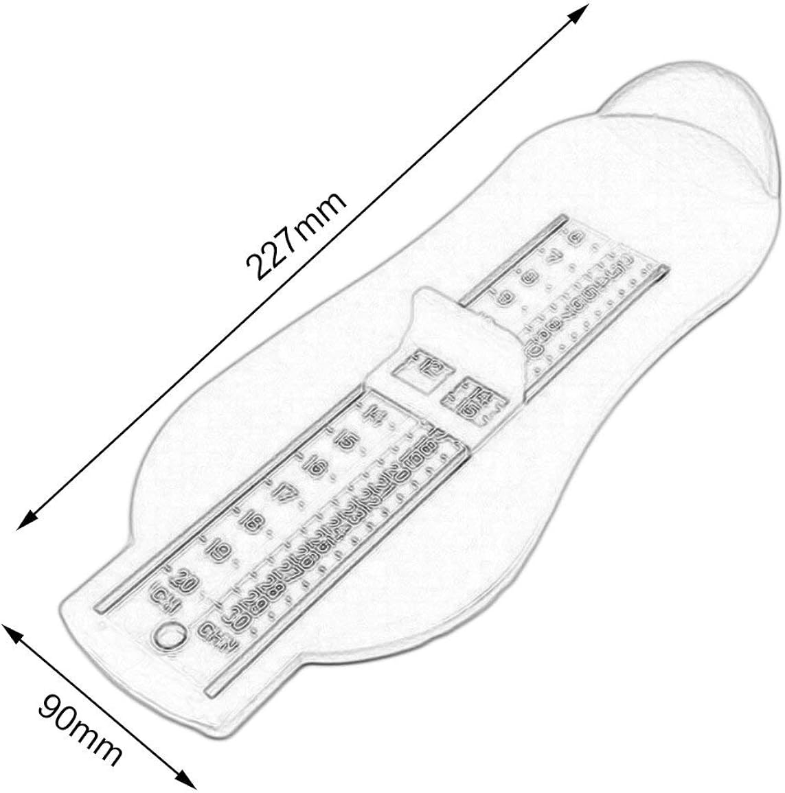 Couleur Bleu Enfants Pied Outil De Mesure Chaussures Aide Aux Chaussures Calculatrice De Taille Enfants Pieds De Bebe Infant Regle De Mesure Outil Chaussures De Bebe Jauge Dispositif Chaussures Et Sacs Accessoires