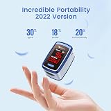 aCurio Pulse Oximeter CE FDA ISO Oxygen Saturation monitor Heart Rate Meter view 5