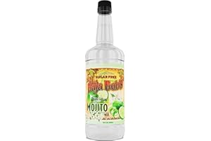 Baja Bob's Mojito Mix 32oz Bottle - Sugar Free Cocktail Mixer - Keto Friendly - Low Calorie - Low Carb - Non-Alcoholic Mojito Mix