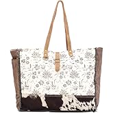 Myra Bag Floral Purse - Canvas Bags for Women, Over The Shoulder Purse