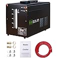 U.S. Solid Water Cooler 25L - Tig Welder Torch Water Cooling Machine - Wind Tunnel Heat Dissipation System TIG MIG Welder with Transparent Window - Improved Cooling Effect - Non-Leak Design