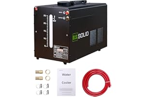 U.S. Solid Water Cooler 25L - Tig Welder Torch Water Cooling Machine - Wind Tunnel Heat Dissipation System TIG MIG Welder wit