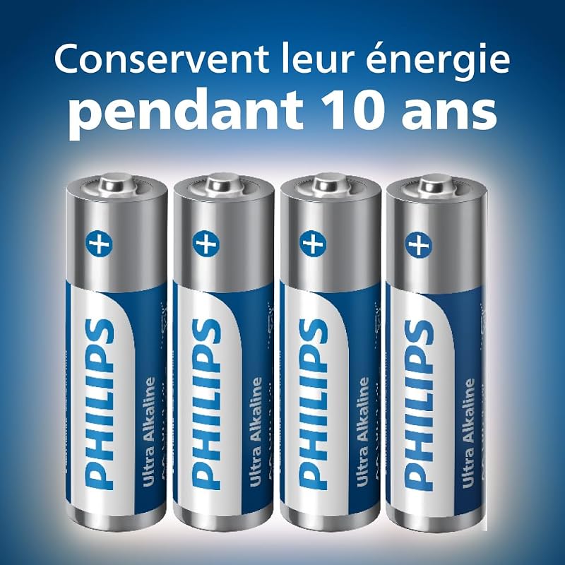 Piles Alcalines D Ultra, LR20 – Haute Capacité pour Lampes de Poche et Gros Appareils, Lot de 20 — photo 2 sur 7