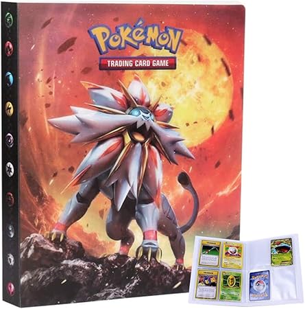 Amazon Co Jp Uhippo ポケモンカード用アルバム ポケモンカードプロテクタースリーブ ポケモンカードホルダーバインダー ポケモンカード用アルバムバインダー カード240枚のカード サン ムーン 文房具 オフィス用品