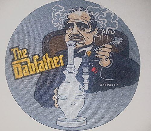8" The Dabfather Round Dab Mat/Pad
