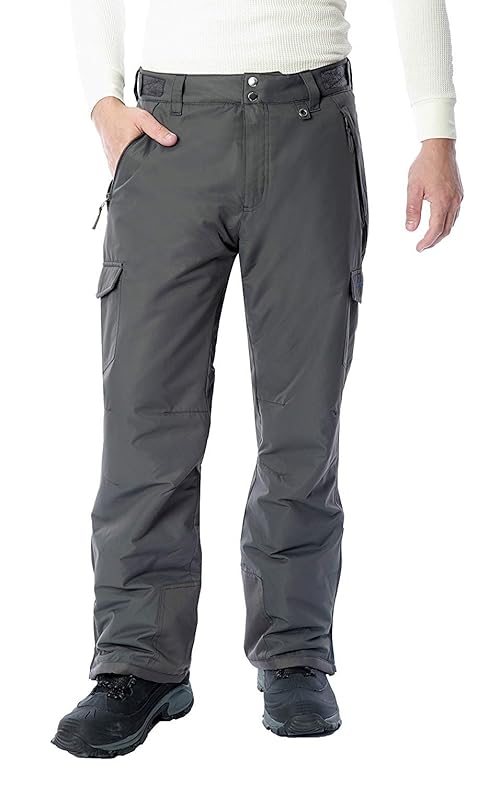 Arctix Men's Snowsports Cargo Pants, Charcoal, X-Large/28" Inseam