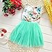 Zhuannian Baby Girls Flower Sleeveless Dresses