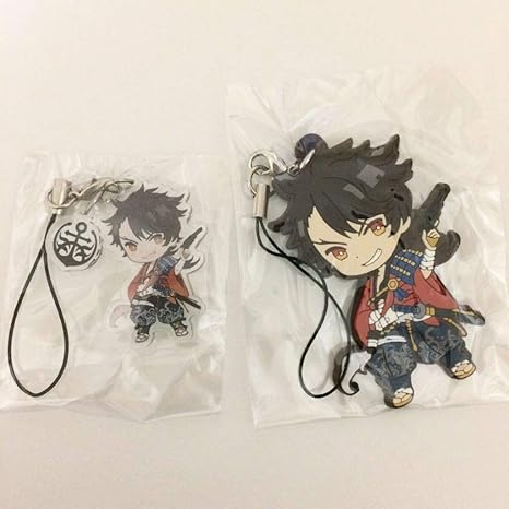 Amazon Co Jp ちび刀剣男士陸奥守吉行セット 刀剣乱舞 Online アクリルストラップ ラバーストラップ ホビー 通販