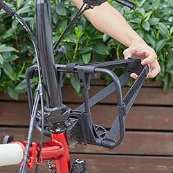 SplendoRoute Folding Bike Front Rack Set for